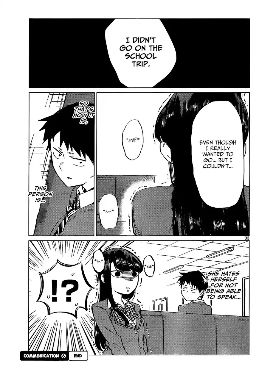 Komi-san wa Komyushou Desu Chapter 0 35